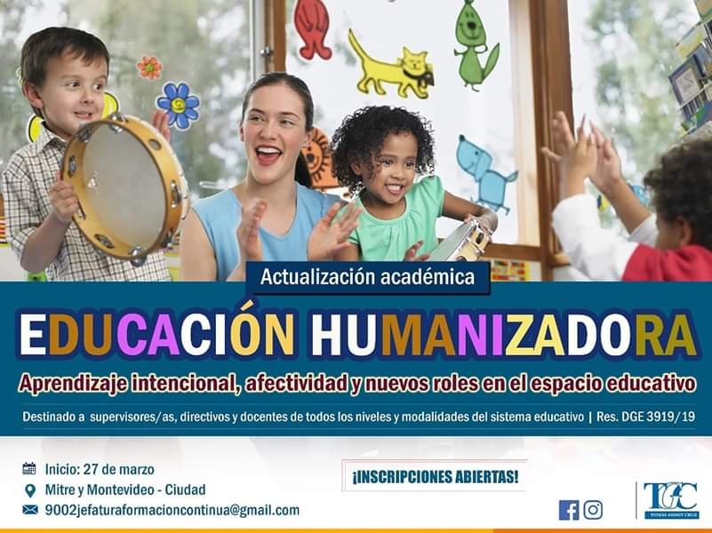 Comienza la actualización académica en Educación Humanizadora en el Instituto Tomás Godoy Cruz de Mendoza